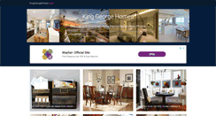 Desktop Screenshot of kinggeorgehomes.com